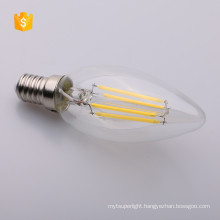 E26 E27 B22 E12 E14 DIMMABLE LED Filament Bulb Edison Bulb C35 LED Candle Light 2W 4W 6W 120V 230V